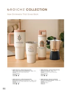 Gifts That Gather - Glassware flyer