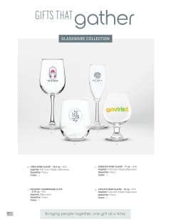 Glassware flyer