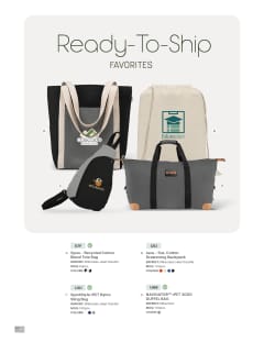 Ready to Ship - Bags flyer