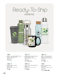 Ready to Ship - Drinkware flyer