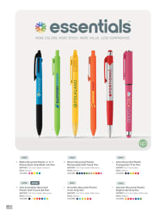 Essentials - Writing flyer