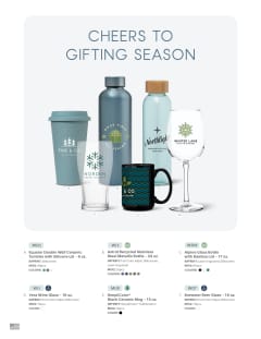 Gifting Season - Drinkware flyer