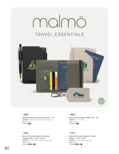 Travel Essentials flyer