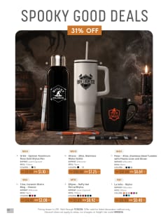 Spooky Good Deals - 31% Off flyer