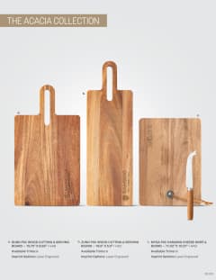 Acacia Collection (DB-185) flyer